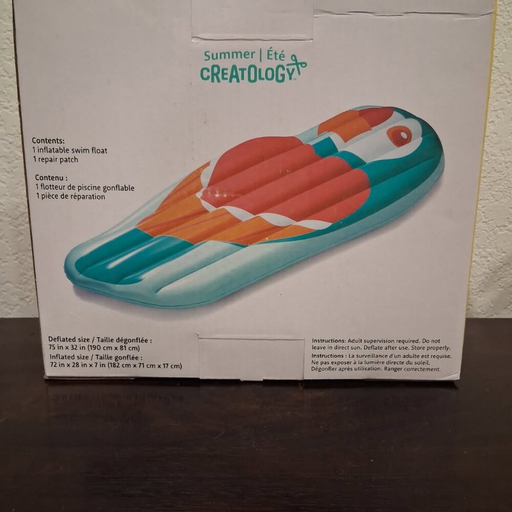 New, Parrot Pool Float - Picture 2 of 3